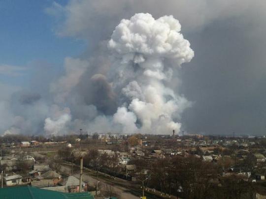 Балаклею от мародеров защищают 600 силовиков (видео)