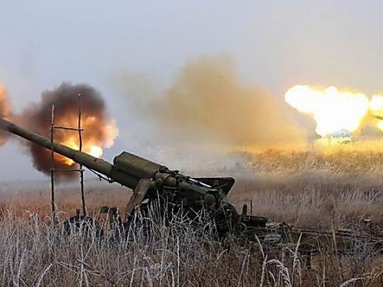 Боевики снова применили на Донбассе ствольную артиллерию