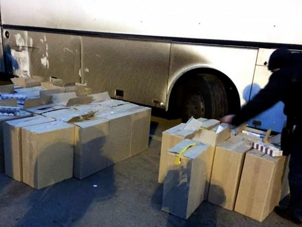 На Одесчине правоохранители задержали две партии контрабандных сигарет на миллион гривен