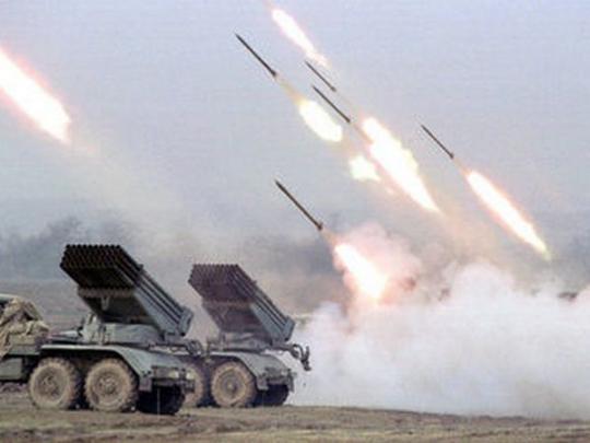 Оккупанты применили «Грады», более 20 украинских воинов ранены