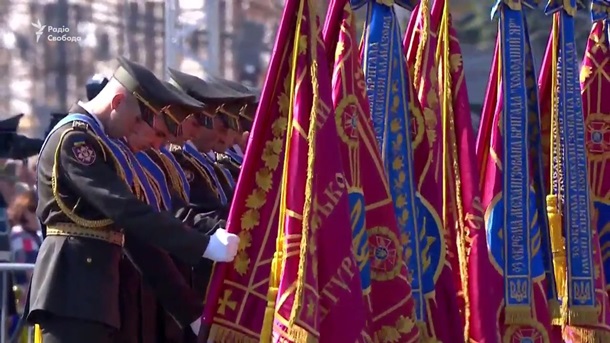 Парад в Киеве в День независимости: онлайнСюжет
