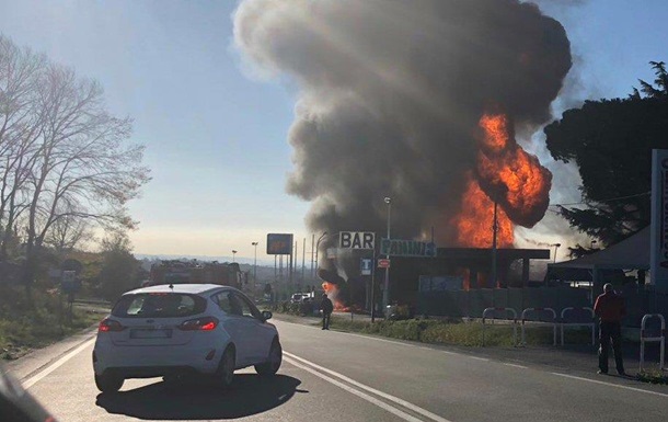 Под Римом взорвался бензовоз, есть жертвы