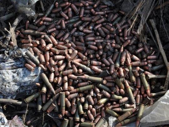 Российские командиры на Донбассе попались на краже боеприпасов