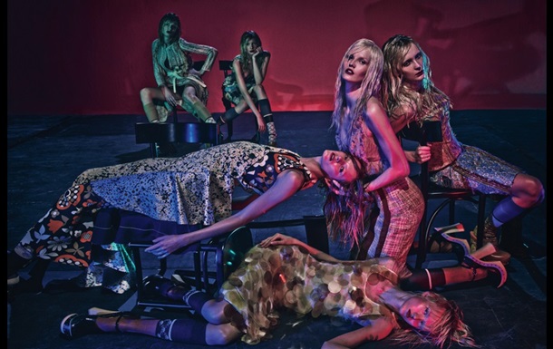 Украинская модель снялась в  фотосессии для W Magazine