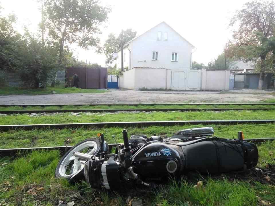 В Одессе мотоциклист сбил пешехода и погиб. Фото