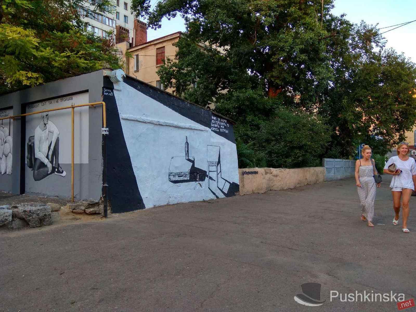 В Одессе появились четыре новых мурала. Фото