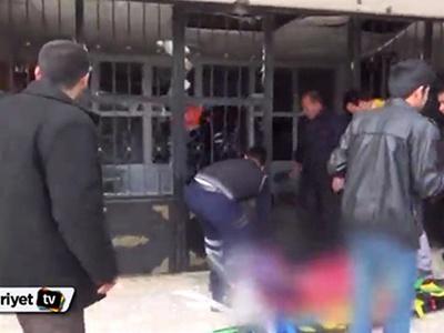 В Турции произошел мощный взрыв в средней школе (видео)