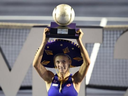 Вторая ракетка Украины Леся Цуренко победила на турнире WTA в Мексике