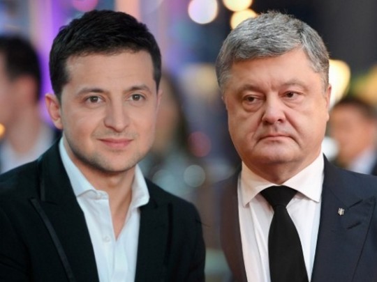73 на 27: опубликованы свежие рейтинги Порошенко и Зеленского (инфографика)