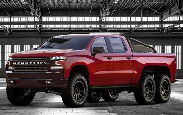 Американцы создали 6-колесный Chevrolet Silverado