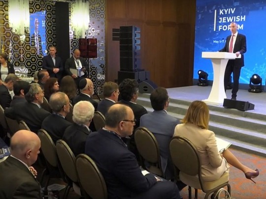 Антисемитизм может поднять свою уродливую голову в Украине в любой момент, — Ложкин (фото, видео)