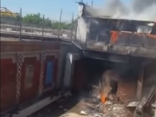 Бунт в Одесской колонии: возникший пожар охватил 400 «квадратов»