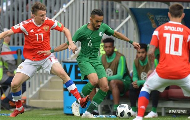 ЧМ-2018: Россия – Саудовская Аравия 5:0. ОнлайнСюжет