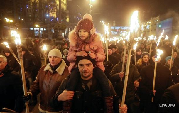 Факелы и автопробег. День рождения Бандеры в 2019Сюжет