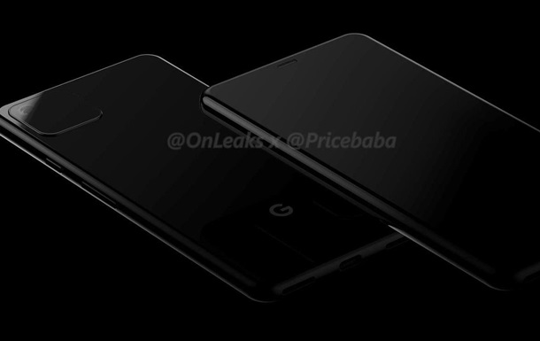 Флагман Pixel 4 показали на первых рендерах