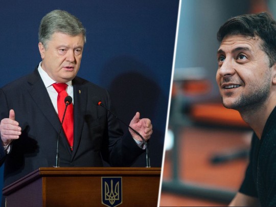 Как в штабах Порошенко и Зеленского отреагировали на результаты экзит-пола: онлайн-трансляция