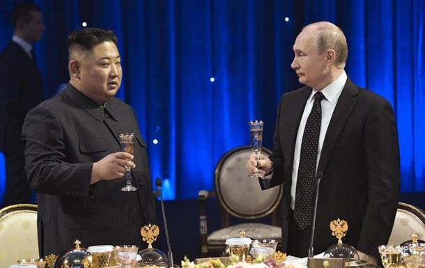 Ким Чен Ын подарил Путину корейский меч