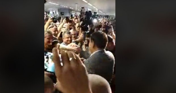 Михаил Саакашвили вернулся в Украину: фото и видео