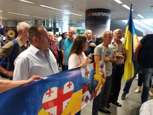 Михаил Саакашвили вернулся в Украину: фото и видео