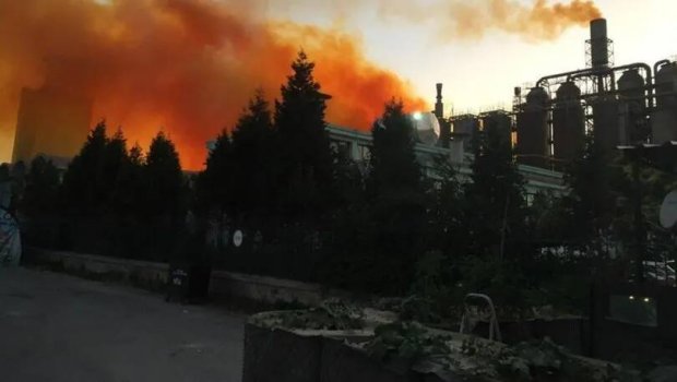 На азотному заводі у Туреччині пролунав вибух: відео