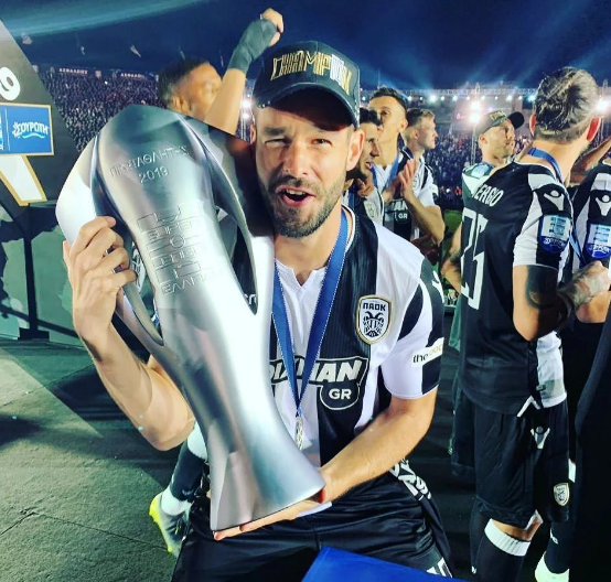 ПАОК Шахова и Хачериди впервые за 34 года стал чемпионом Греции (фото, видео)