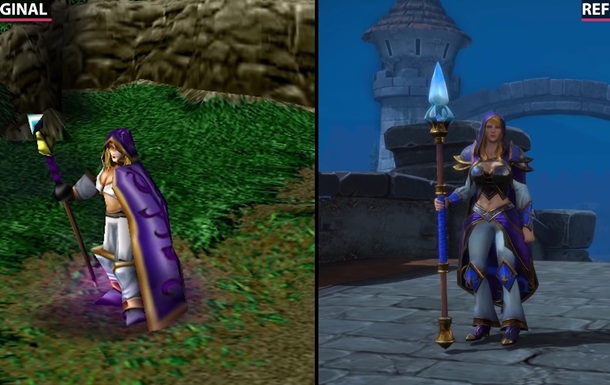 Переиздание игры Warcraft III показали на видео