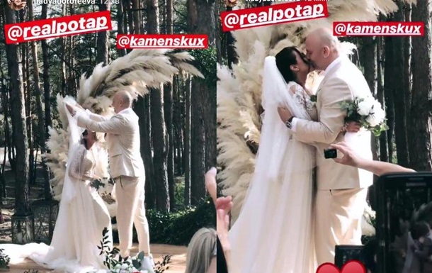 Появилось видео со свадьбы Потапа и Каменских