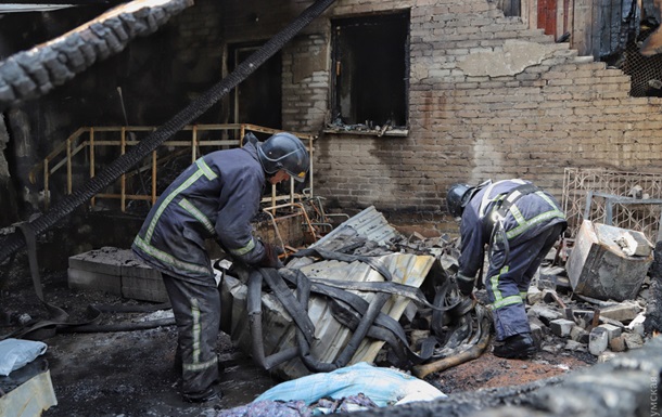 Пожар в Одессе: установлен очаг возгорания