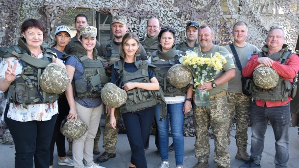 Район Операції обєднаних сил відвідала офіційна делегація Литви