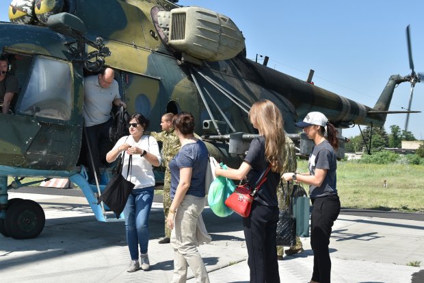 Район Операції обєднаних сил відвідала офіційна делегація Литви