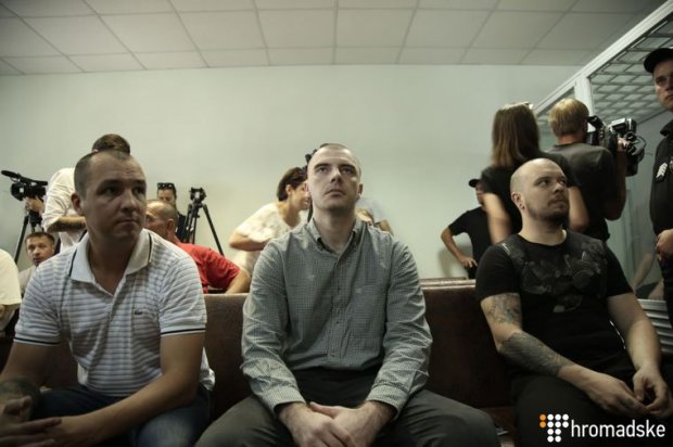Розпочалося засідання у справі вбивства Гандзюк: фото та відео