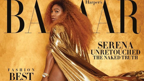 Серена Вільямс засвітила накачані сідниці на обкладинці журналу Harpers Bazaar: пікантне фото