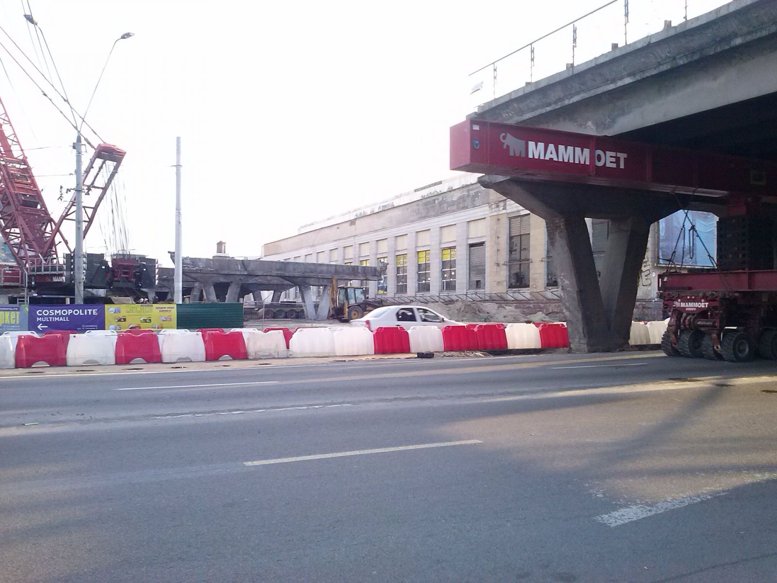 Шулявский мост в Киеве почти полностью разобрали: появились свежие фото