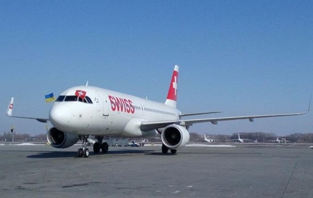 Швейцарская Swiss возобновила полеты в Украину