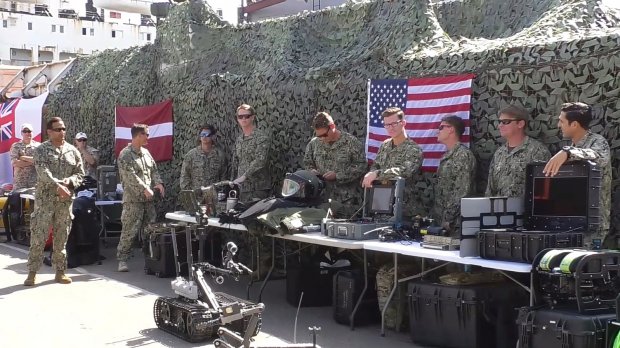Си Бриз-2019: военные водолазы провели зрелищные совместные учения, фото и видео