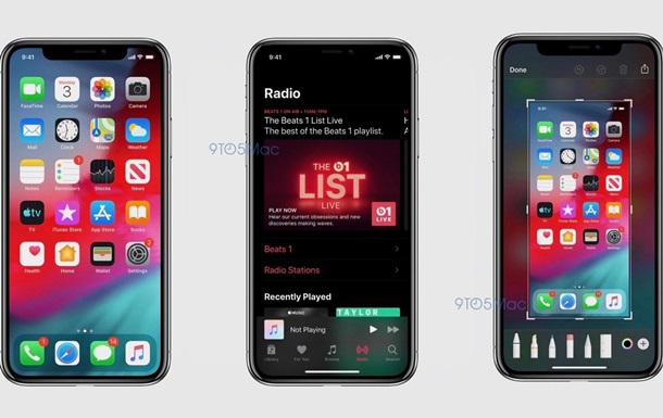 Скриншоты iOS 13 показали до презентации