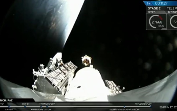 SpaceX запустила ракету со спутниками для глобального интернета