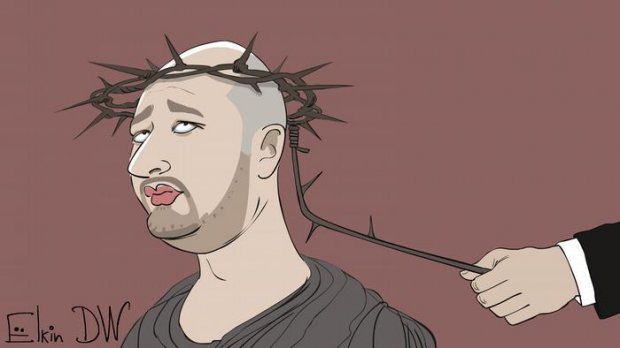 Спецоперацию с Бабченко изобразили в карикатуре