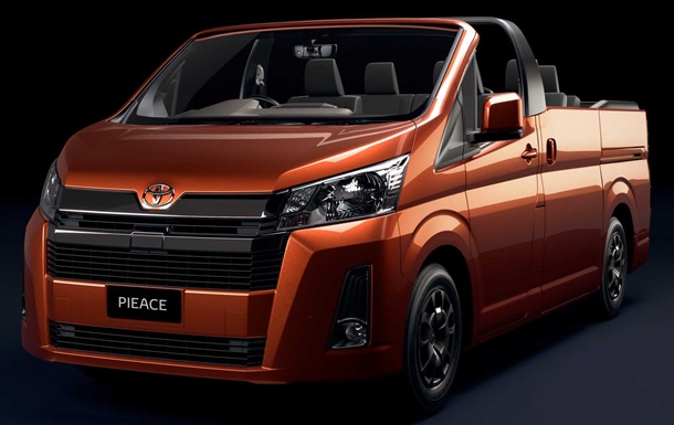 Toyota превратила минивэн HiAce в кабриолет