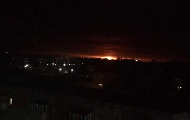 В Черниговской области взорвался склад боеприпасов