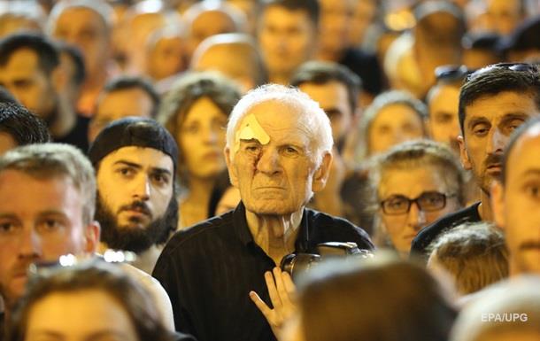 В Грузии арестовали более 120 протестующих
