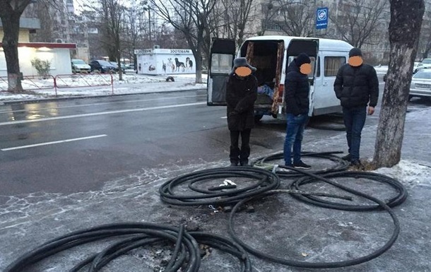 В Киеве украли кабель правительственной связи