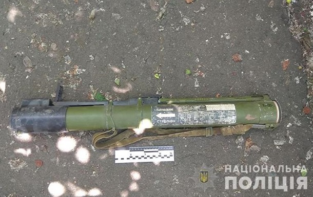 В Константиновке у мужчины изъяли гранатомет