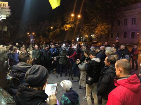 В Одессе устроили акцию памяти убитой активистки Гандзюк (фото)