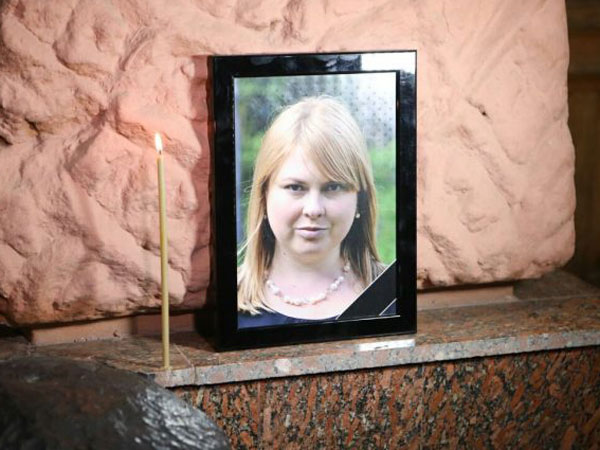 В Одессе устроили акцию памяти убитой активистки Гандзюк (фото)