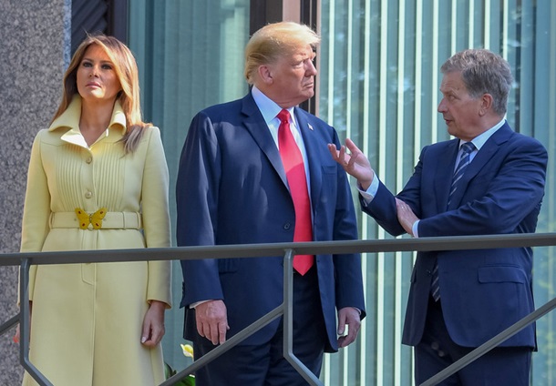 Встреча Трампа с Путиным в Хельсинки: онлайнСюжет