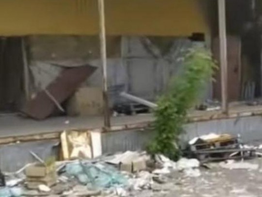 Зато без биндер: боевики ДНР превратили в руины супермаркет в Макеевке (видео)