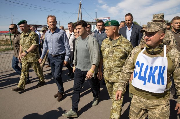 Зеленський і Туск відвідали Луганщину: фото
