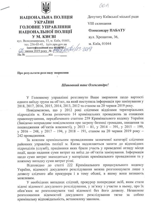 Цифра дня: сколько раз в столице минировали здания в этом году