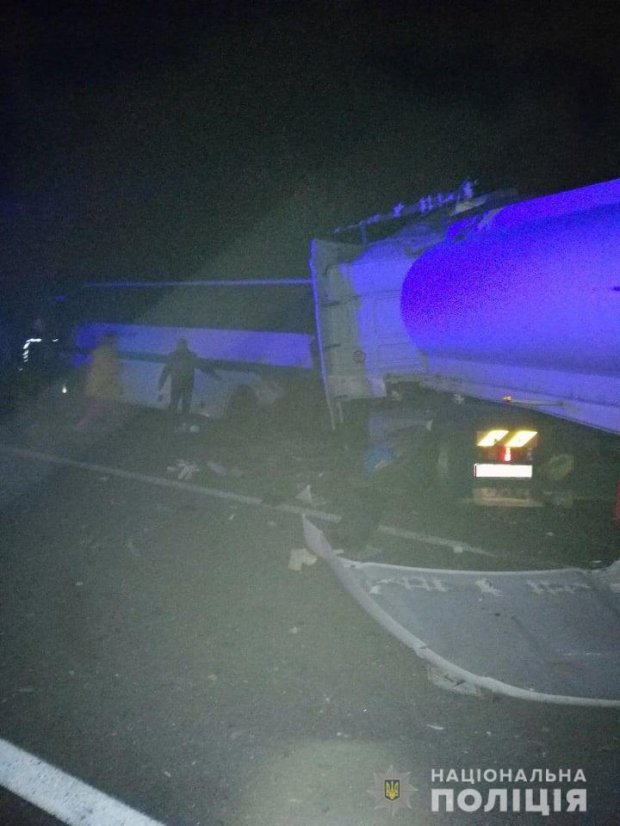 На Житомирщині вантажівка зіткнулася з автобусом: 9 загиблих, 11 потерпілих – фото і відео